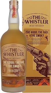 The Whistler The Good The Bad And The Smoky Irish Whiskey 70cl 48 ABV