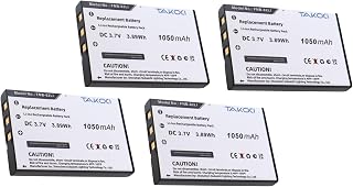 (4-Pack) Two-Way Radio Replacement Battery Compatible with KT-950EE, LN-950 1050mAh