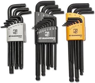 31 Piece Magnetic Long Ball End SAE/mm/Torx Hex Key Set | 83527