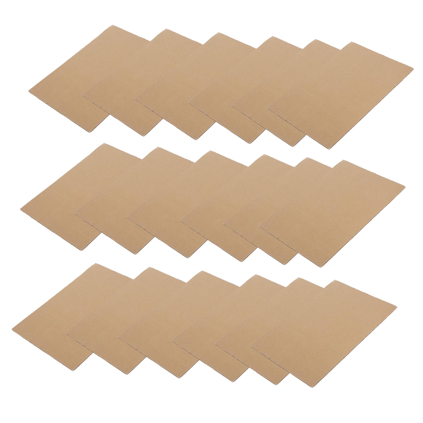 SEWACC 50 Feuilles de Calage en Carton Ondulé pour Boîtes en Carton, 3 Couches Robustes, Paquet de 50 Pièces, pour Séparateurs et Emballage Colis Lors de Déménagement