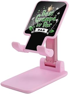 Best Grandpa by Par Cell Phone Stand for Desk Adjustable Foldable Portable Desktop Cellphone Holder