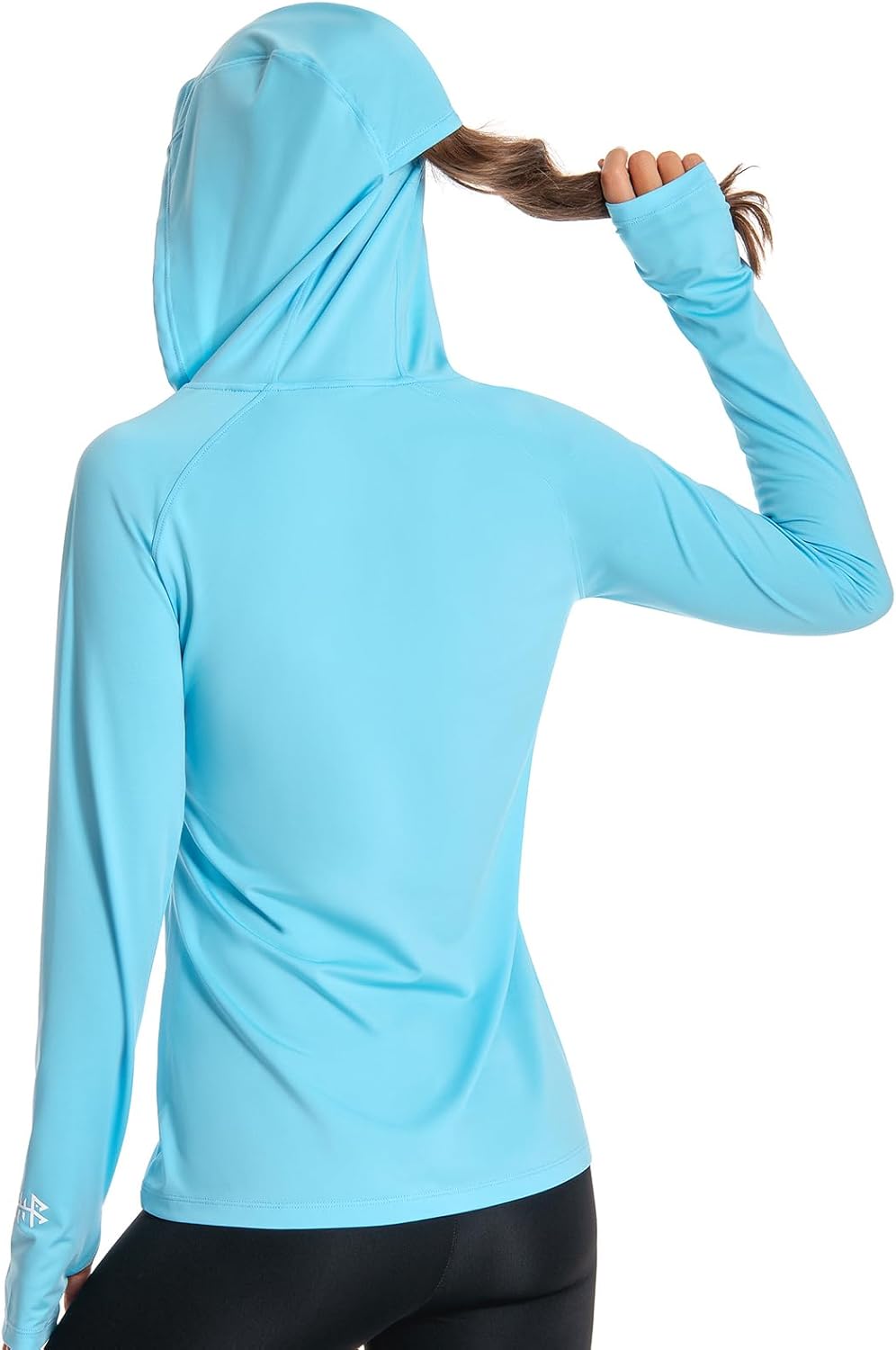 BASSDASH Women’s UPF 50+ Hiking Fishing Hoodie UV Shirt Long Sleeve Outdoor Activewear Breathable Lightweight Stretch