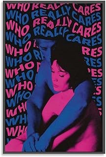 Who Really Cares TV Girl Poster Music Posters for Room Aesthetic Canvas Wall Art Bedroom Decor 12x18inch(30x45cm)