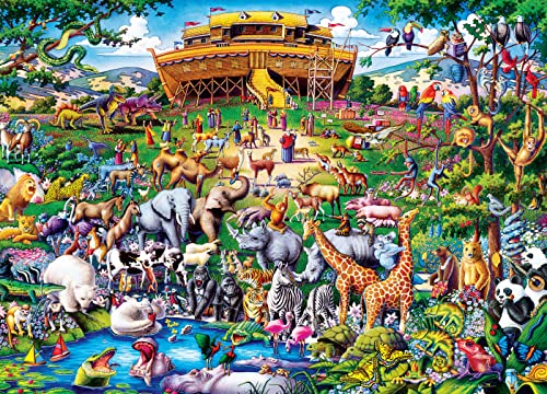 MasterPieces Rompecabezas de 1000 Piezas para Adultos, Familia o Jóvenes - Arca de Noé - 19.25"x26.75" miniatura 2