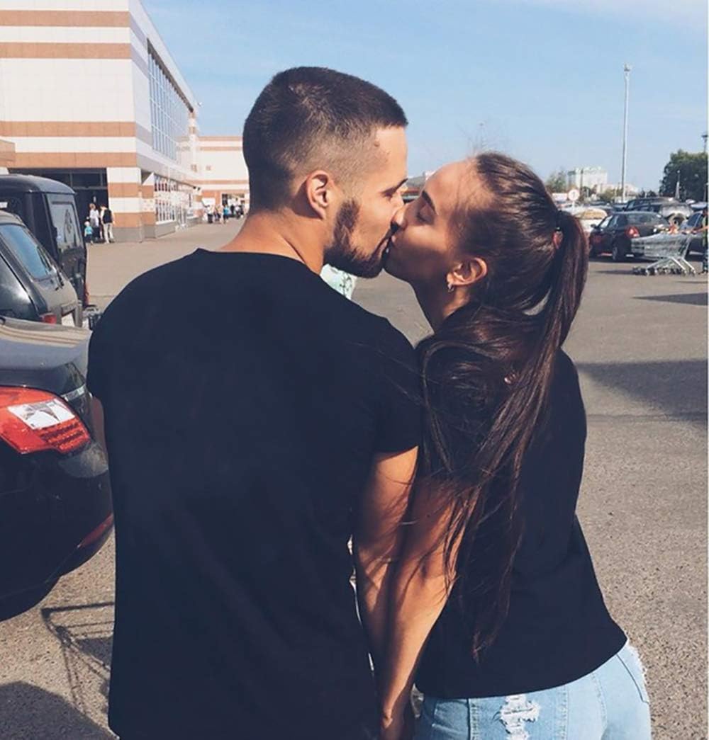 Matching Couple T-Shirts - His & Her - The Boss & The Real Boss -Letter Print - Short Sleeve - T-Shirt - Image 6