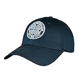 1863FC Celtic FC Mono Badge Six Panel Structured Hat - Black