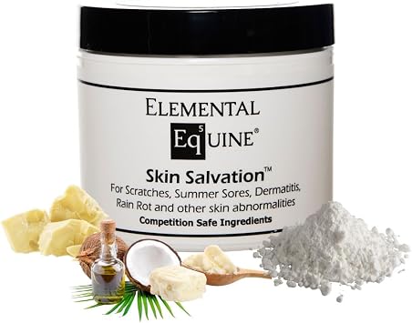 Elemental Equine Skin Salvation for Scratches & Skin Care 4oz
