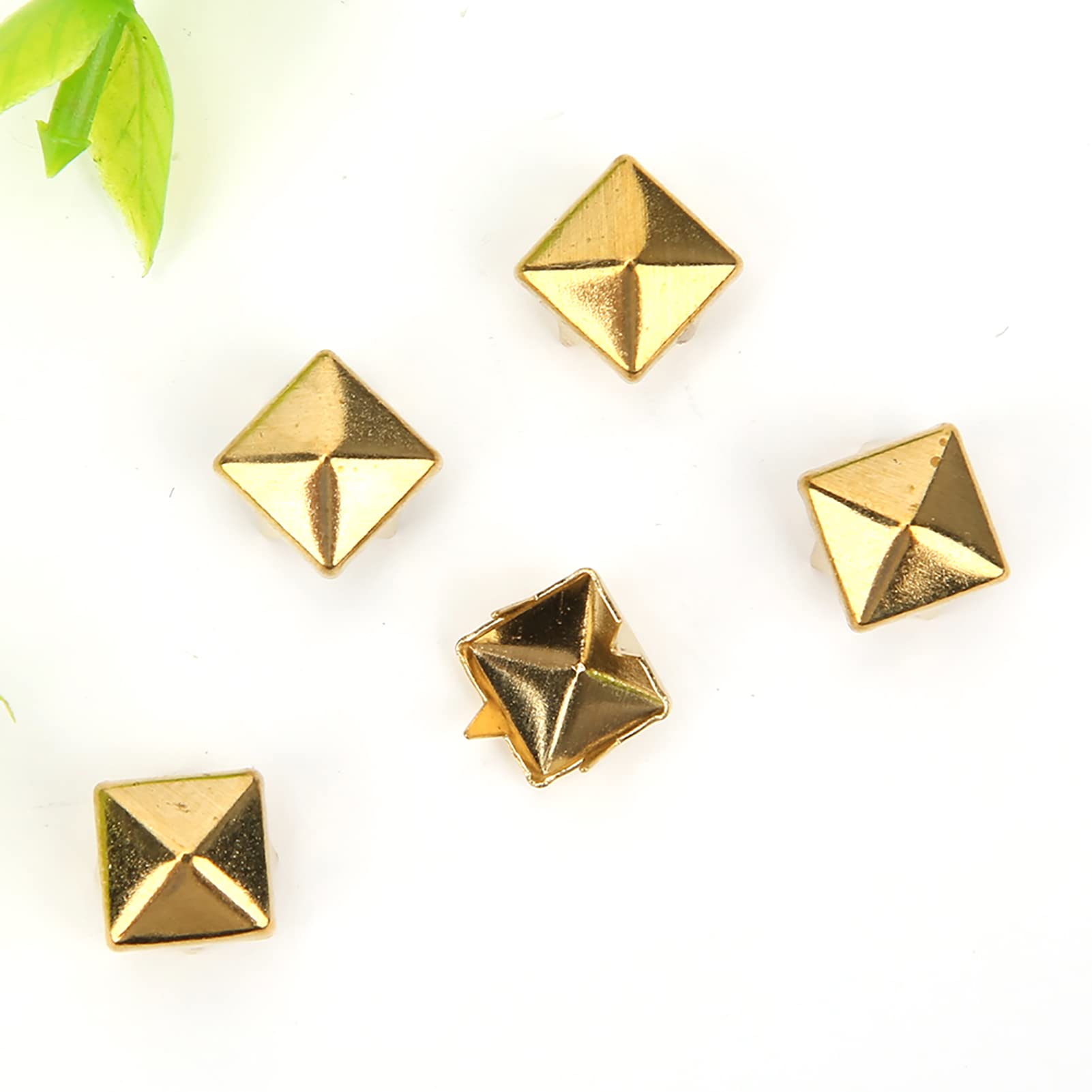 Rivets à Pointes En Métal, 400 Ensembles 4MM-7MM Bricolage