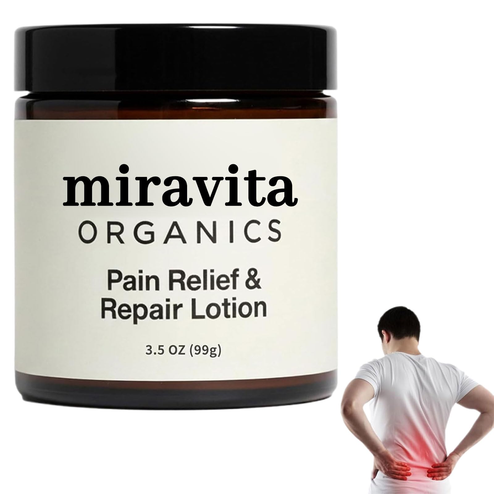 Miravita - Éliminez Les Douleurs Nerveuses de l'Intérieur, 2026 Miravita Creme Neuropathie, avec Arnica Montana, Camomille, Huile d'Hélichryse, Butte de Karité, Ingrédients Naturels (1 bouteille) - 1