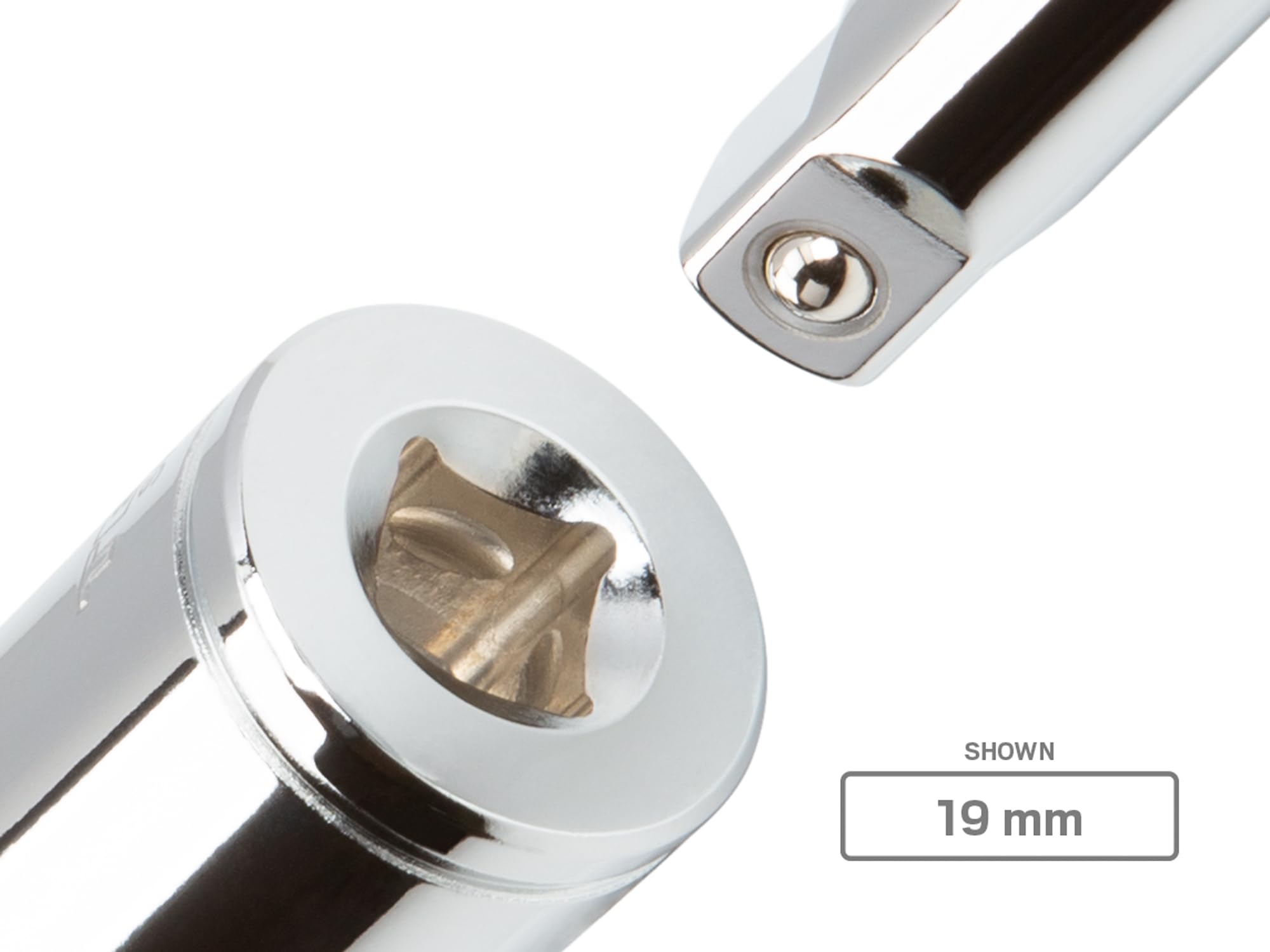 TEKTON 3/8" Drive 7mm 12-Point Socket | SHD12307 | Chrome, Easy-Read Markings