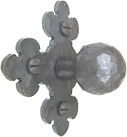 Vista 2 de Perilla de gabinete de hierro forjado Club de estilo rústico español HK20 (bronce)