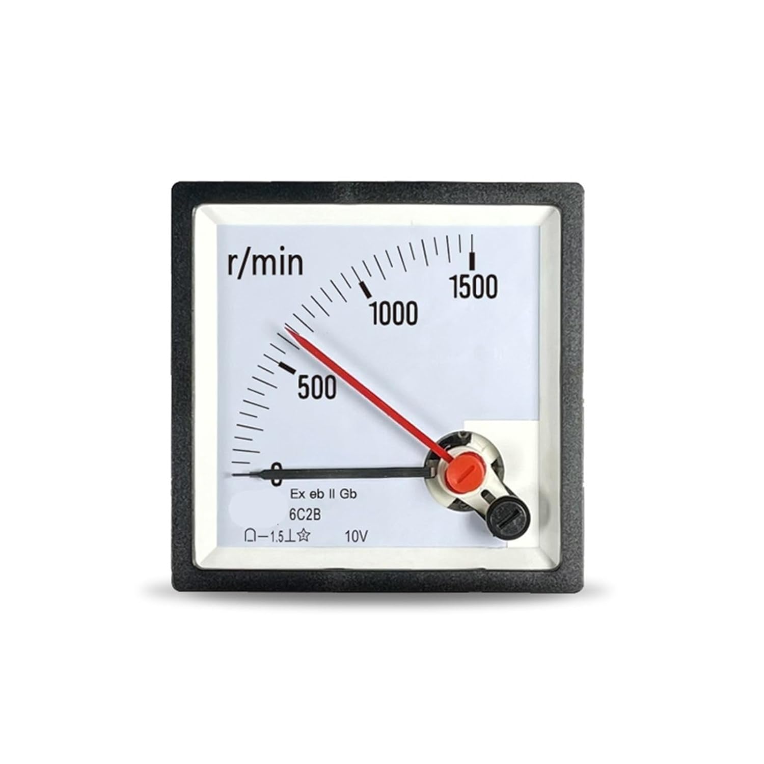 6C2B Double Needle Tachymeter 10V Inverter 500r/min 1000rpm 1500RPM 1Pcs(500rmin 10V)
