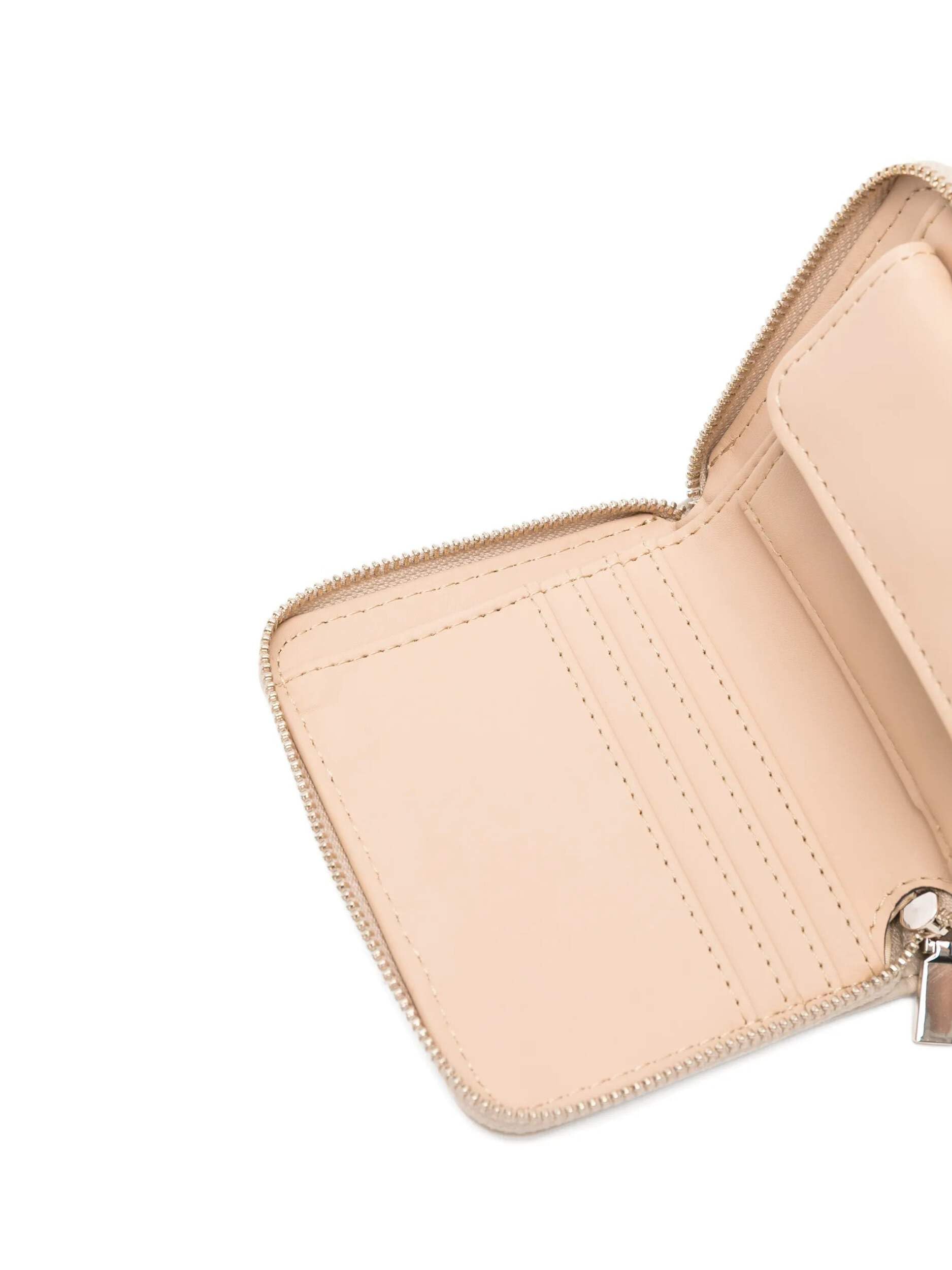 GUESS portafoglio Jessa SLG Zip Around Wallet Taupe beige