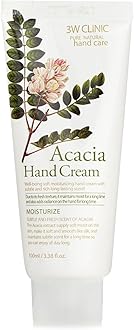 3W Clinic Hand Cream, Acacia, 3.38 Ounce