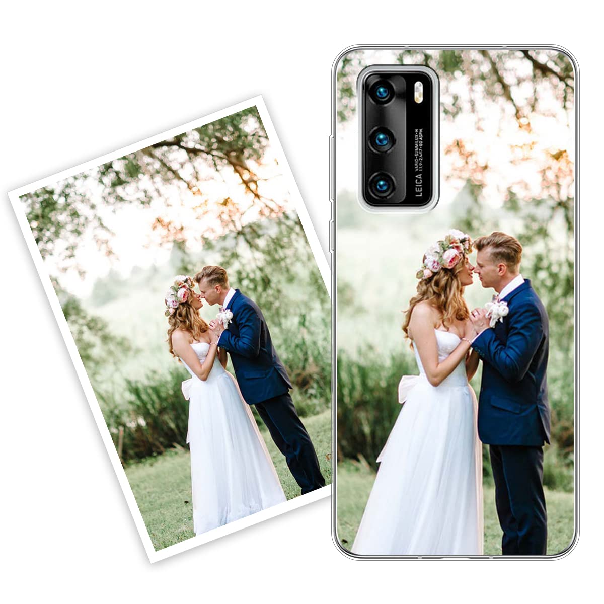 Cover HUAWEI P40 le personalizzate - e vetro temperato