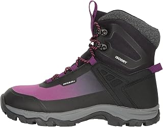 Mountain Warehouse Polar Womens Ultra Ice Grip Boots - IceLock Outsole, Synthetic Upper, IsoTherm, IsoDry - Best for Winter Skiing, Sports, Walking & Outdoors