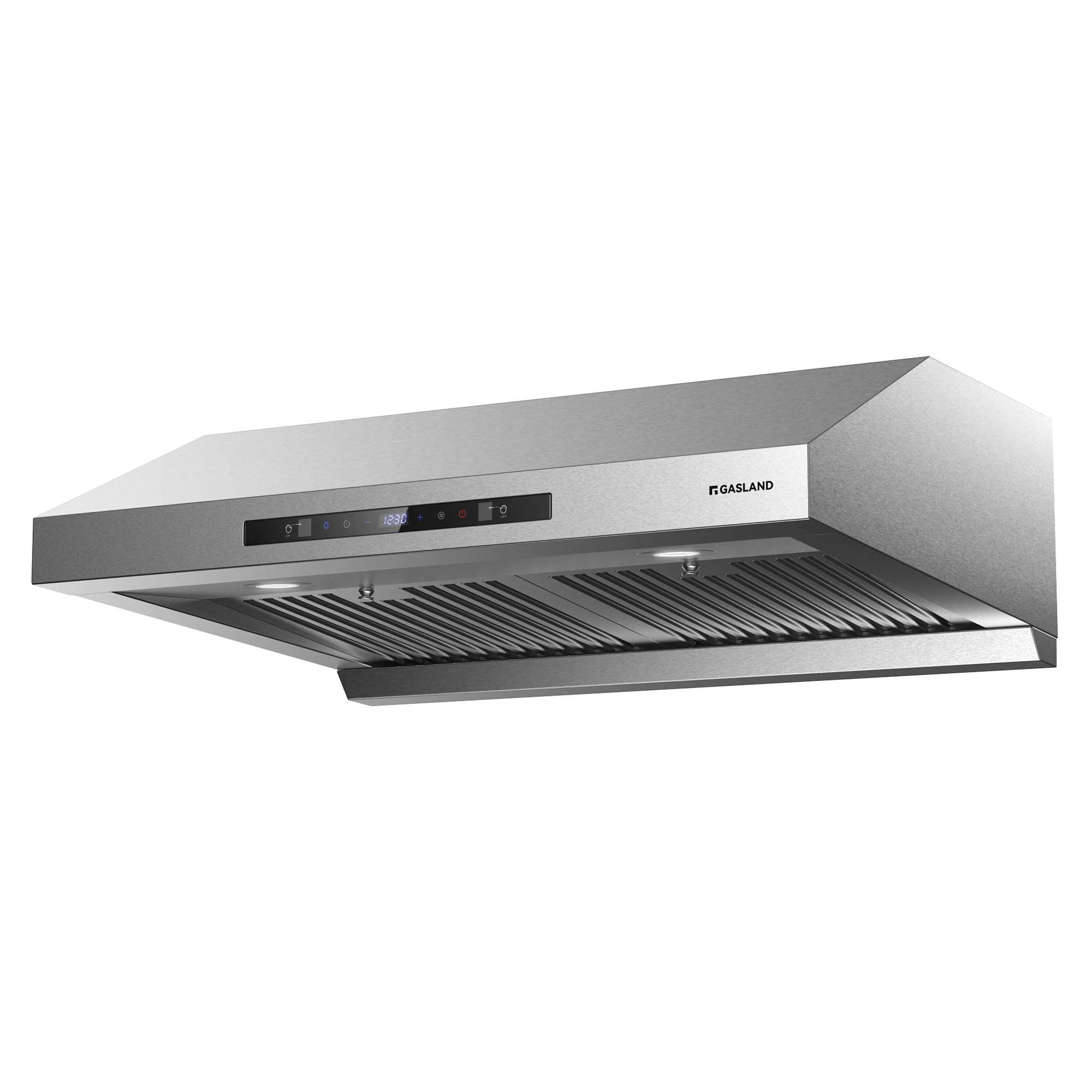 GASLAND Master 30 Inch Under Cabinet Range Hood, 700 CFM for Heavy-Duty Cooking Kitchen Exhaust Fan, 3-speed Powerful Stove Vent Hood 67dB, Double Filters Vent Hood with 5000K LED light