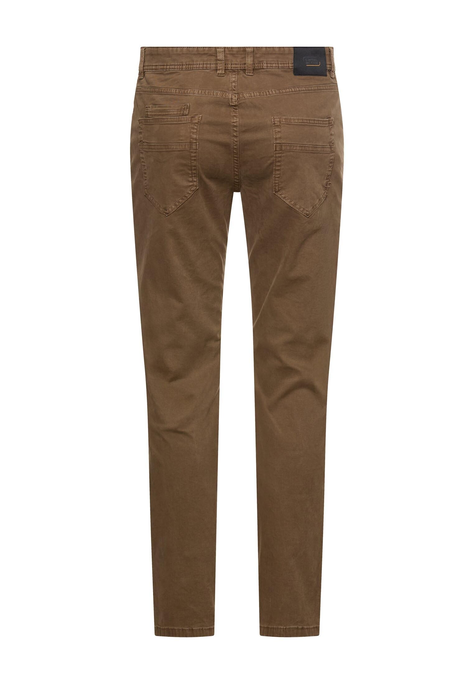 camel active Herren Relaxed Fit 5-Pocket Hose