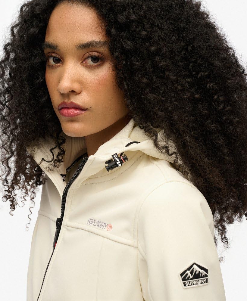 Superdry Damen Klassische Trekkerjacke mit Kapuze