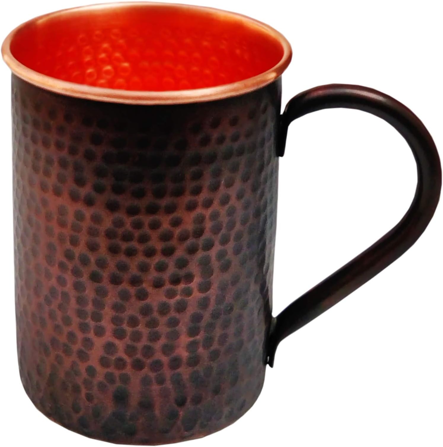 Staglife Black Moscow Mule Copper Mugs, 16 Oz [Set of 2