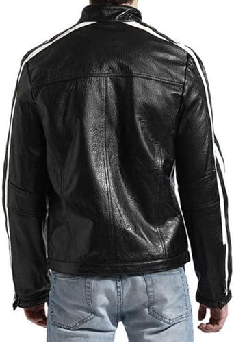 Leon S.K R.E Vendetta Biker Real Leather Jacket