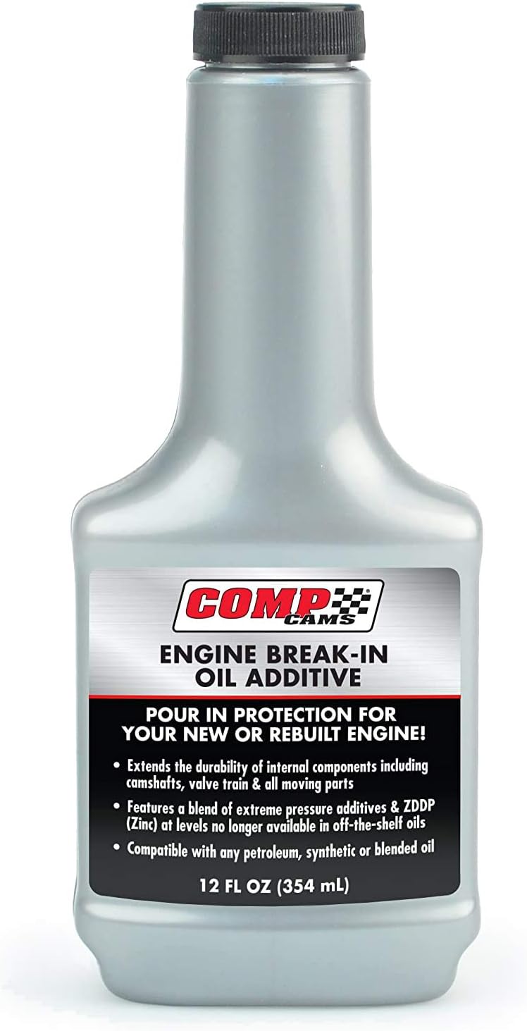 COMP Cams 159 Engine Break-In Oil Additive, 12 oz. Bottle