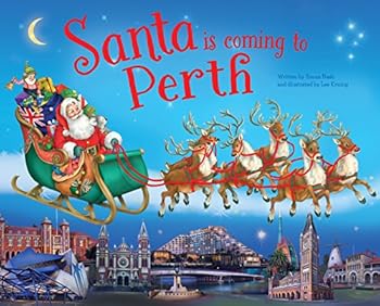 Hardcover Santa is Coming to Perth Book