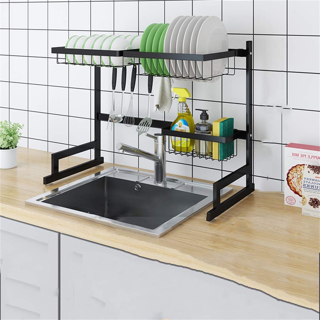 Égouttoir à vaisselle élégant pour optimiser le rangement de votre cuisine