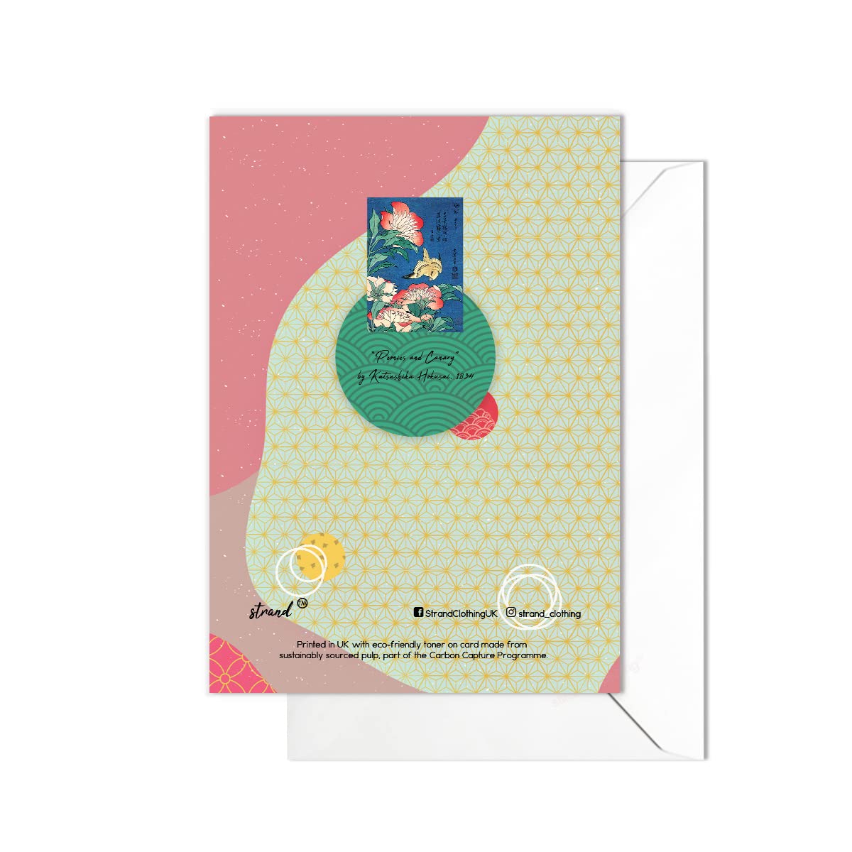 Japanese Ukiyo-e Art Large Greeting Cards Card 5 Set Birthday All Occasions Pack - View #7
