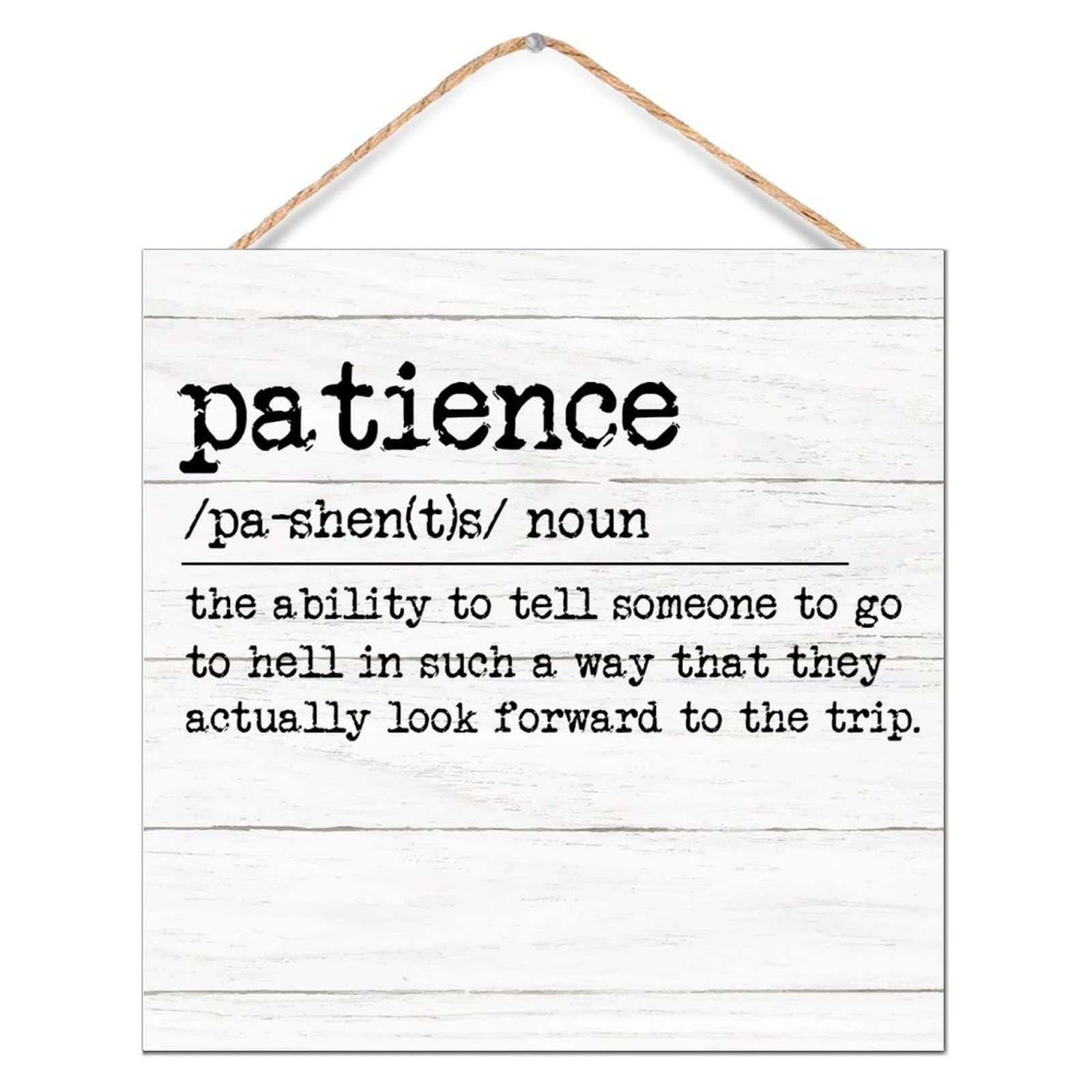 Patience Noun Definition plaque bois sur cheminée pour un salon chaleureux et amusant