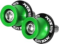 Vista 13 de Tornillos de soporte para Yamaha XTZ125 XT Z125 XT-Z125 2003 2004 2005 2006 2007 2008 2009 2010-2016 Carretes de basculante de motocicleta Soporte