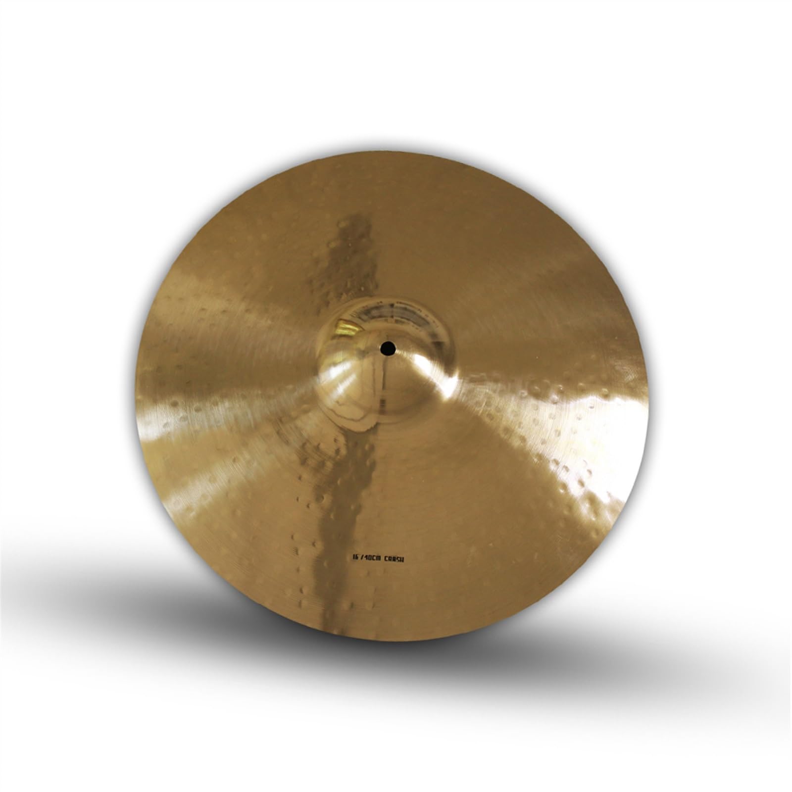 Cymbale Crash 16'' Gold Handmade Cymbal pour Batteur Cymbales pour débutants