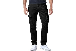 Match Men's Casual Wild Cargo Pants, 32"