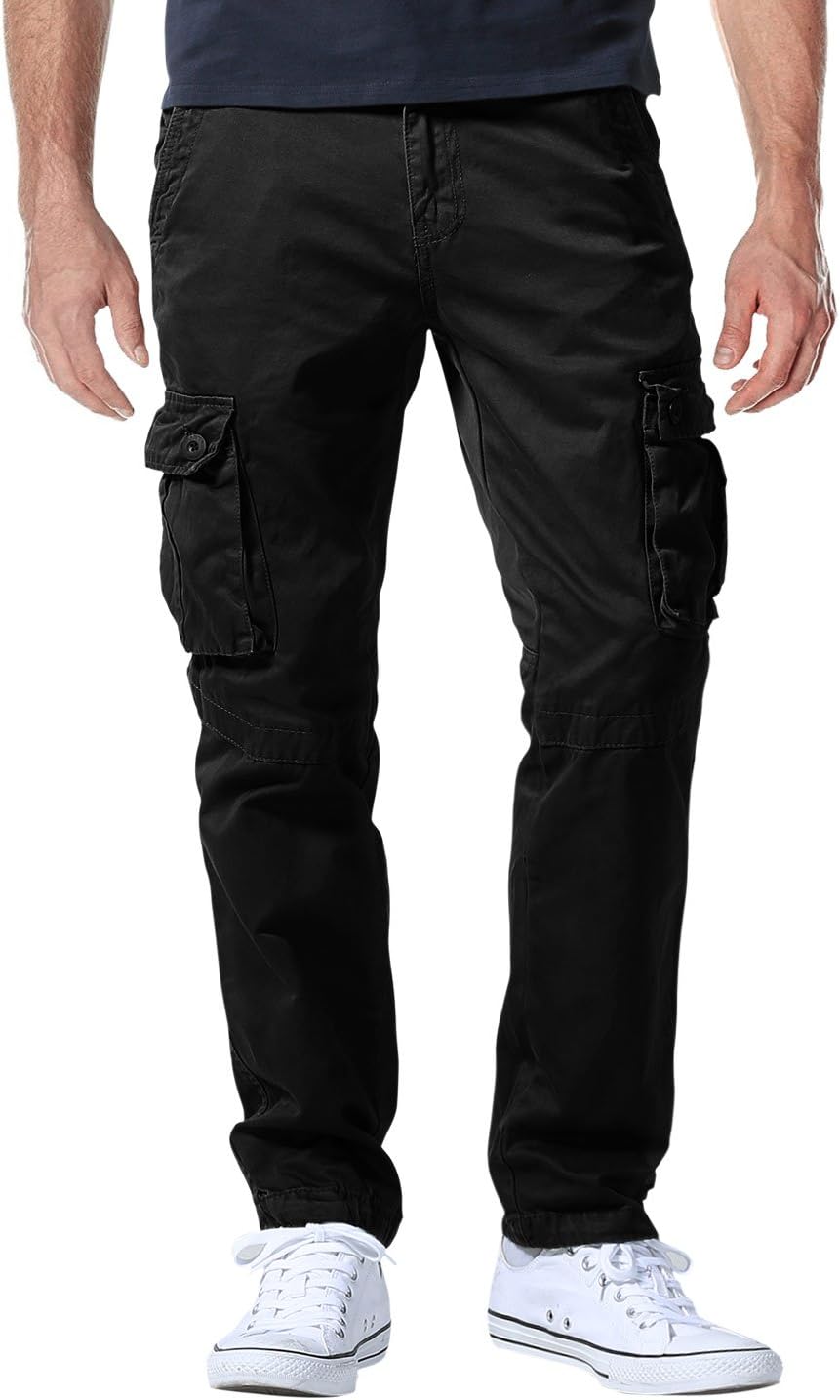 Matchstick Men's Casual Cargo Trousers#6531