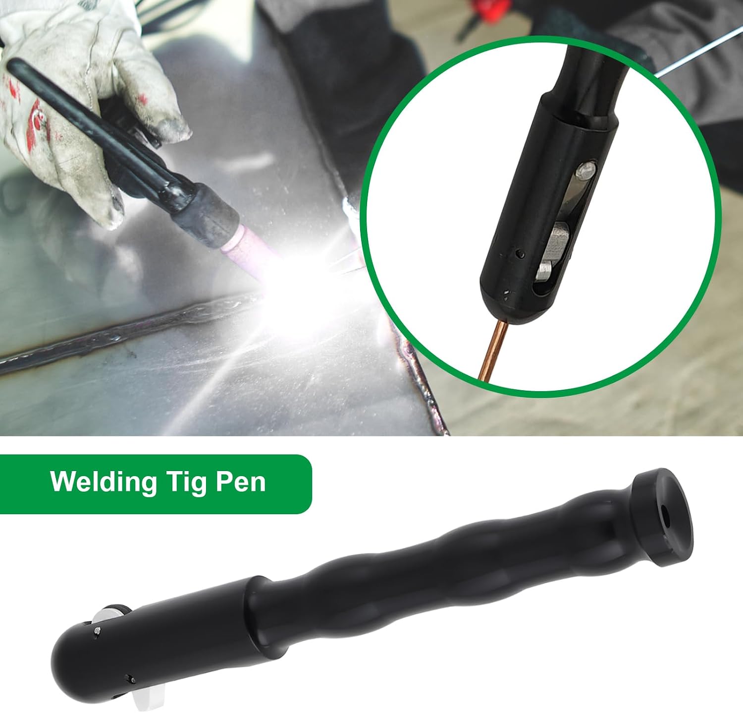 SING F LTD Welding Tig Pen Wire Feeding Pen Finger Feeder Length 128mm Suitable for 1.0-3.2mm Welding Wire