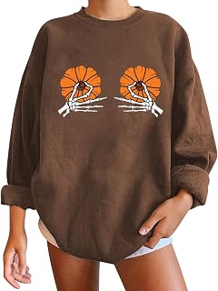YuzRong Women Tops Long Sleeve Hoodless For Women Fit Full Hooded Crewneck Loose Sweatshirt Casual Long Sleeve Pullover Tops