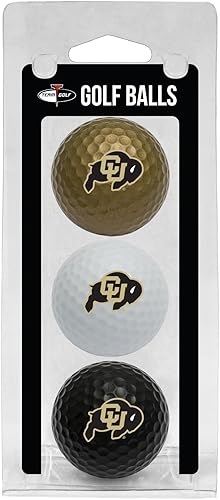 Miniatura 3 de Team Golf NCAA Regulation Size Golf Balls, 3 Pack, Full Color Durable Team Imprint