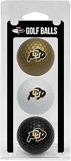 Team Golf NCAA Regulation Size Golf Balls, 3 Pack, Full Color Durable Team Imprint