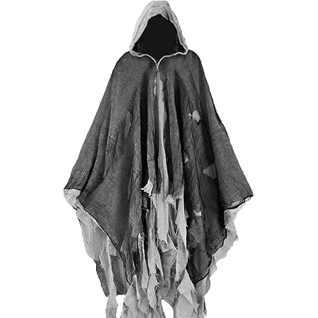Grim Reaper Costume Men's Grim Ghost Halloween Scary Costume