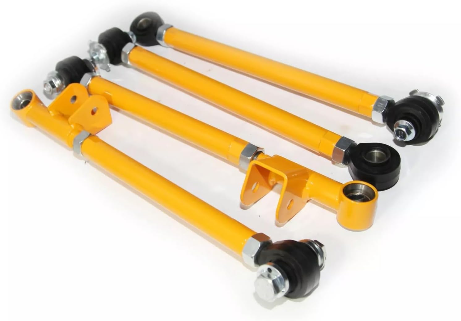 Adjustable Rear Lateral Link Kits Replacement for 2002-2007 Impreza WRX/STi GDA GDB GDF (﻿ orange)