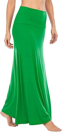for Women Womens Skirts Long High Skirt Waist Maxi