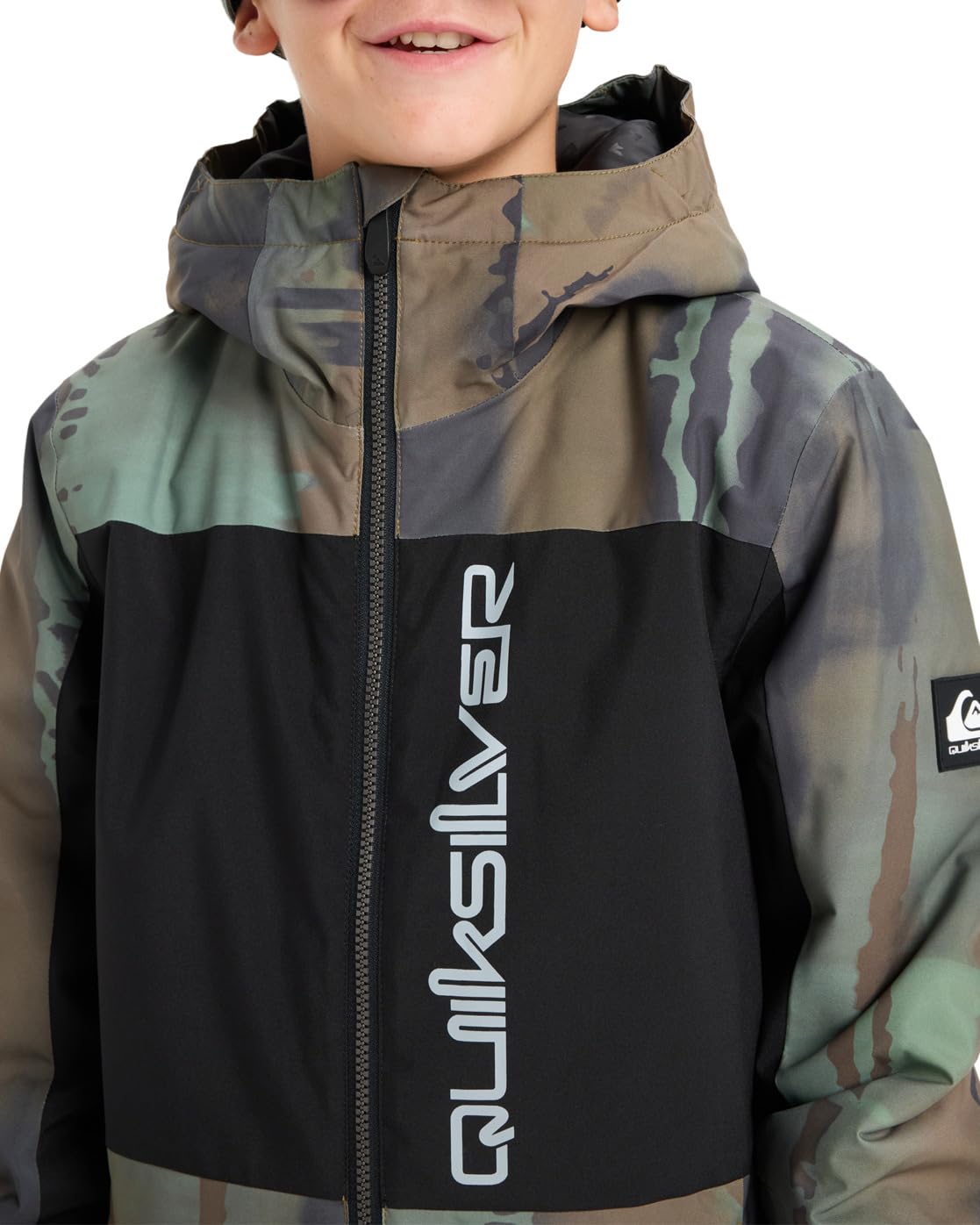 Quiksilver Jungen Side Hit Block Jacket Weste (1er Pack)
