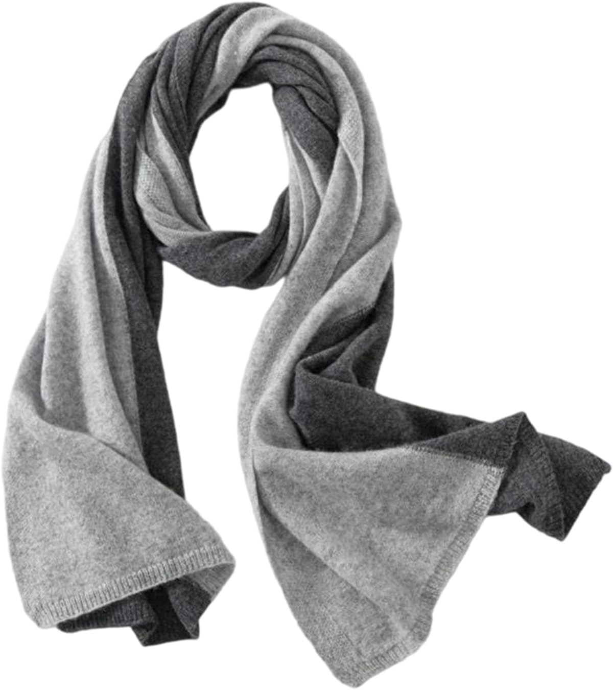 Women's Large Patchwork Design Cashmere Scarf Soft Warm Knitted Shawl For Cold Weather Outfits