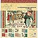 Graphic 45 Double-Sided Paper Pad 12"X12" 24/Pkg A Christmas Carol, 3 Each Of 8 Designs