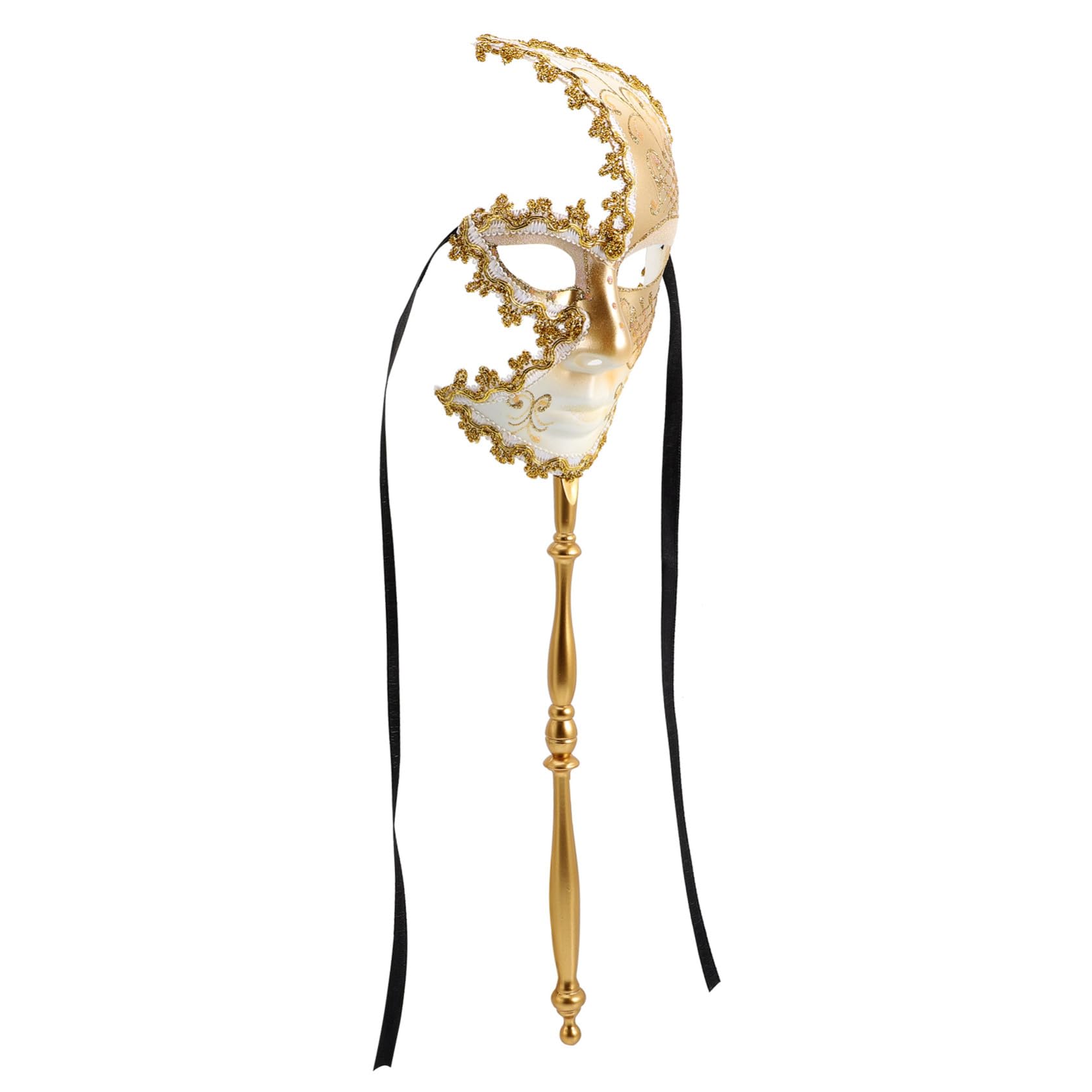 OSALADI 4 Piezas Máscara de Decoración para Fiesta de Plástico Diseño Creativo y Ligero, Accesorio Adecuado para Cosplay y Baile de Disfraces