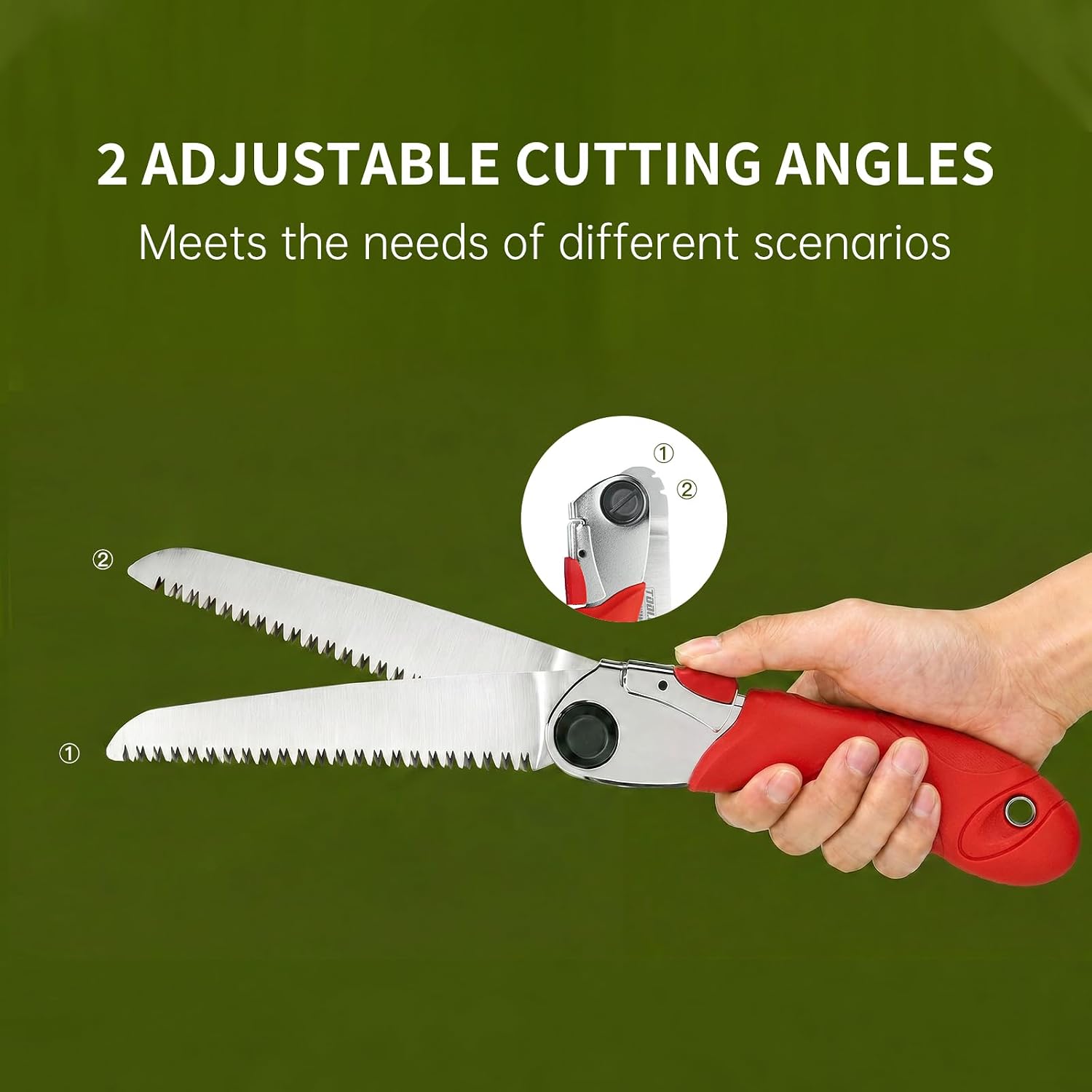5" Folding Saw, Pruning Hand Saw,SK5 Camping Saw image 4