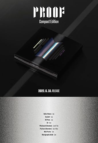 Miniatura 2 de BTS Proof Anthology Album Compact Edition Contenido+1p Póster Plegable En Paquete+Seguimiento Sellado