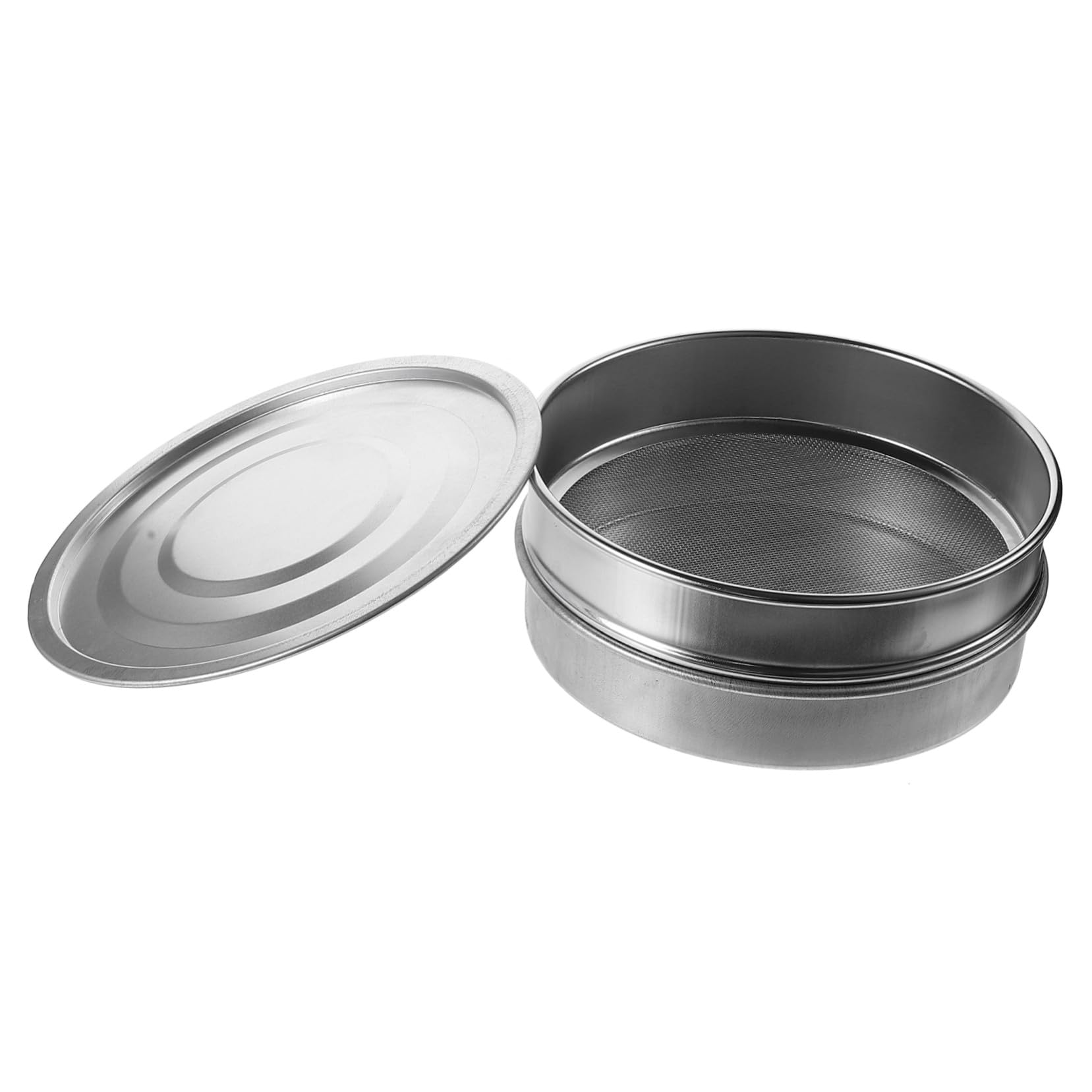 BESTonZON Vassoi Germinazione in Inossidabile con Rete Fine Semenzaio per e Germogli Accessorio Giardinaggio per Coltivazione Vegetali in Casa e Balcone