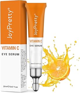 Vitamin C Anti-Ageing Eye Cream Against Dark Circles, Wrinkles and Eye Bags, Eye Care Eye Serum for Dark Circles Removal, ...