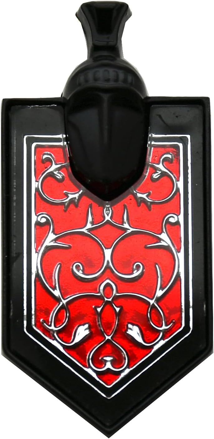 2Pcs New Metal Taillight Tail Light or Nose Emblems 3D Badge Logo Compatible with 1981-1988 Monte Carlo SS (Black)